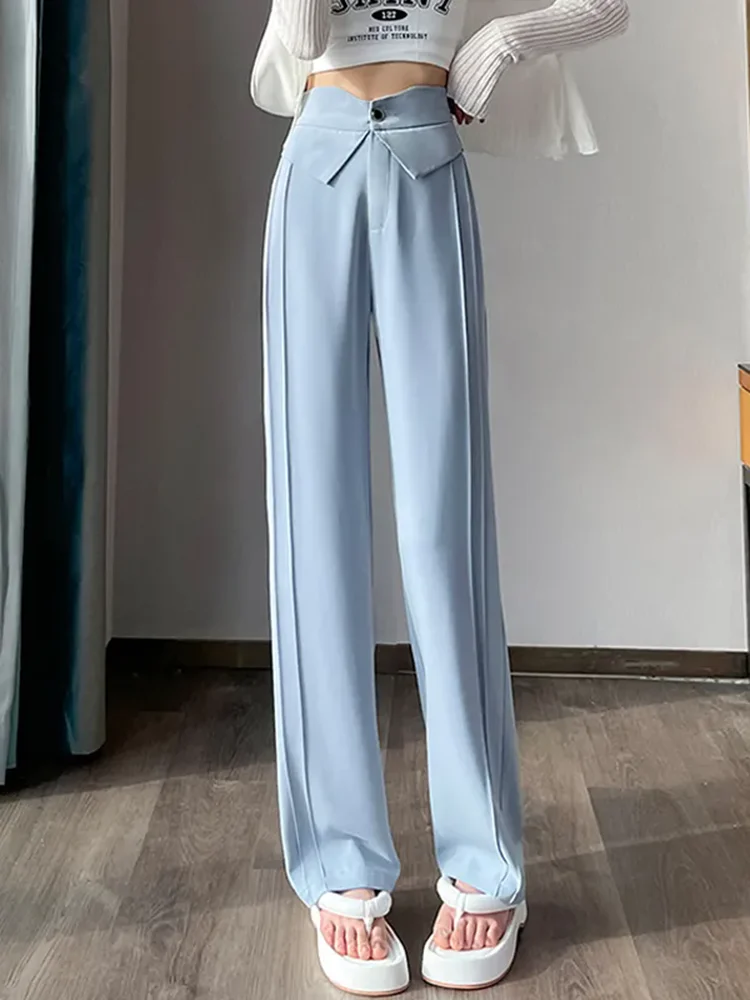 blue dress for baby girl Freedom Flex Slim Straight Leg Dress Pants for Tall Women in Navy 2 / Tall / Navy main image 1