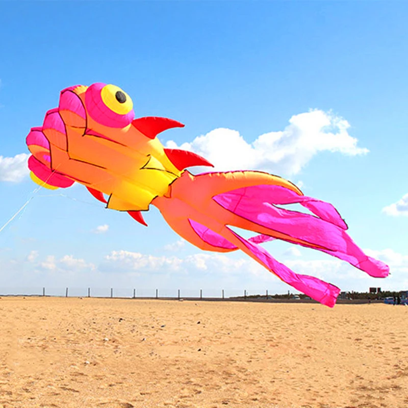 free shipping fish kite flying for adults kites goldfish kite sport professional kites large inflatable kite Windsurfing flying 2