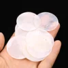 50pcs Natural Shell Beads Pendant Round Disc Mother of Pearl Shell Charms for Jewelry Making DIY Necklace Earring Accessories 2