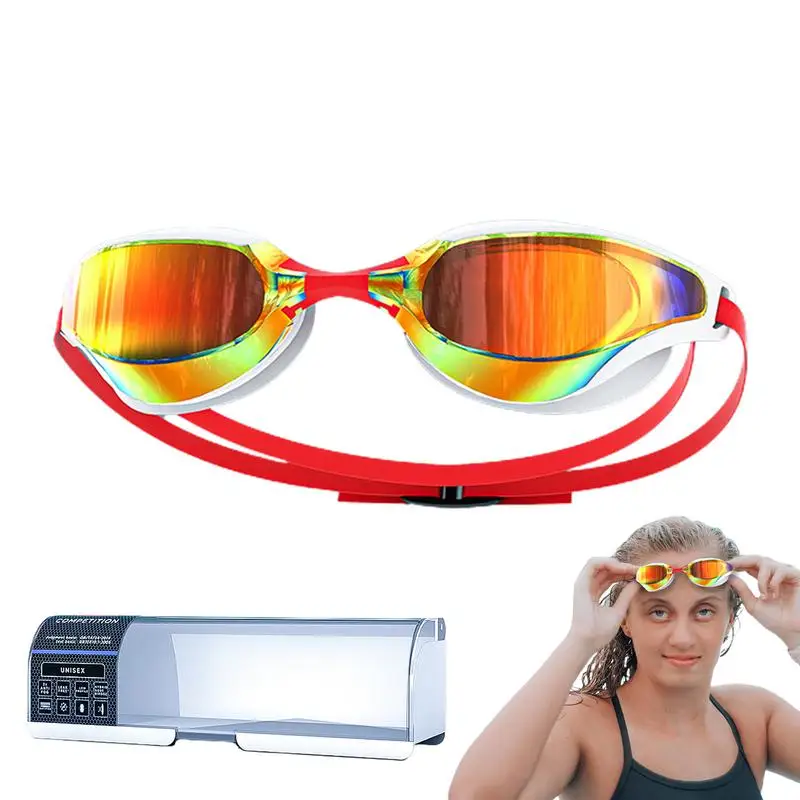 Surfing Goggles No Leaking Dive Goggles Swimming Gear Clear Vision Water Sports For Men Women Adults Teenagers