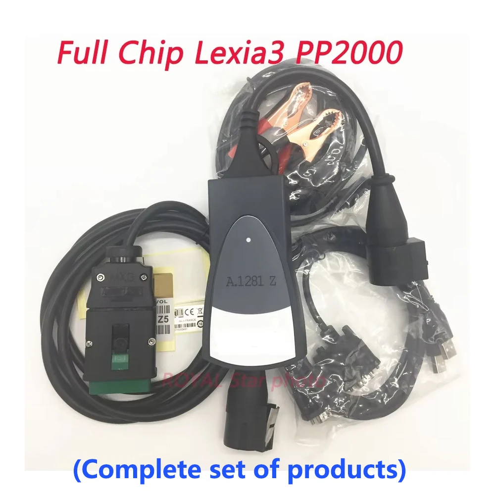 Car Scanner PP2000 Diagbox V9.150 Full Chip Lexia-3 PP2000 car Diagnostic Lexia V9.85 No Need Virtual Machine lexia3 for Citroen/Peogeo car