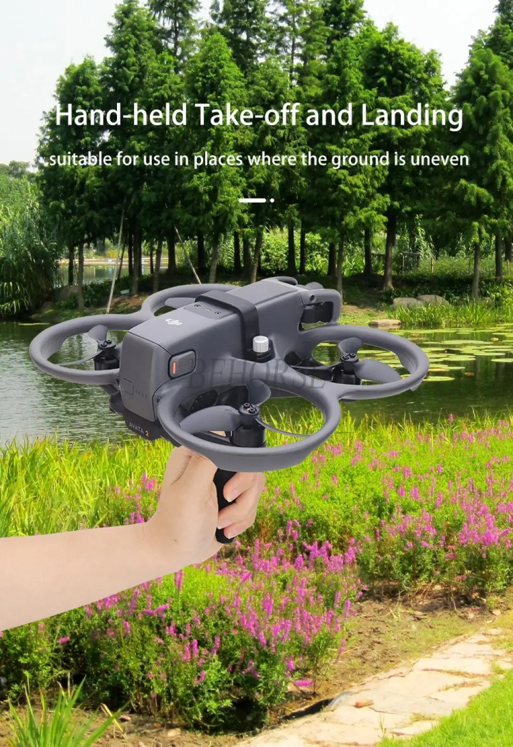 Hand-held Shooting Bracket For DJI Avata 2 One-Take Handheld Holder Landing Mount Handle drone accessories