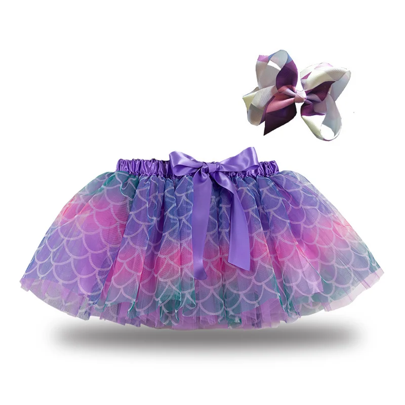

Jumping Meters 12M-8T Girls Tutu Skirt Costume Baby Girls Skirts Mini Dancing Dress Rainbow Tulle Kids Princess Colorful Skirts