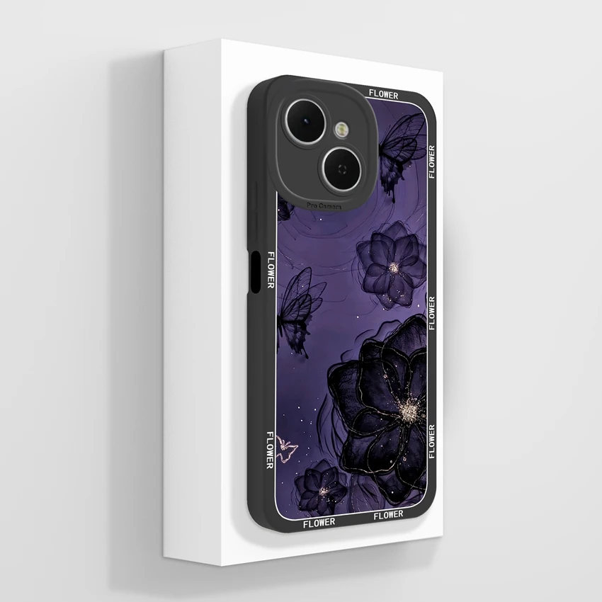 Cute Rabbit Shockproof Silicone Phone Case - Tecno Spark 40C