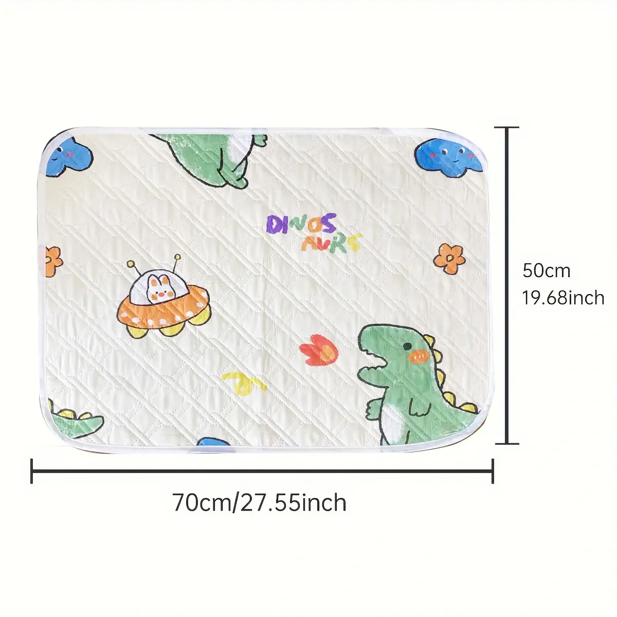 Waterproof Washable Mattress Urine Mat for Baby Toddlers Cute Cartoon Bed Protector Diaper Bedding Urine Pads Cloth Breathable Baby & Maternity