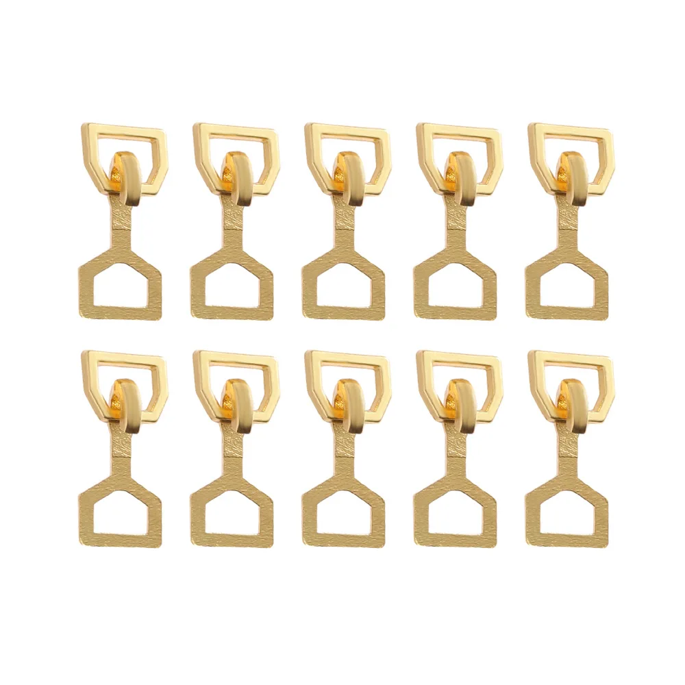 10 Sets Newest Metal 14mm Mini Ultra-small Belt Buckle Doll Bags Buckles Diy Doll Buttons Shoes Accessories