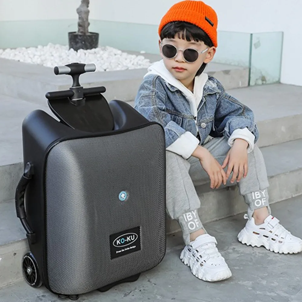 Detachable Trolley Case Suitcase Bag Children Pull Rod Car Travel Storage Luggage Handbag