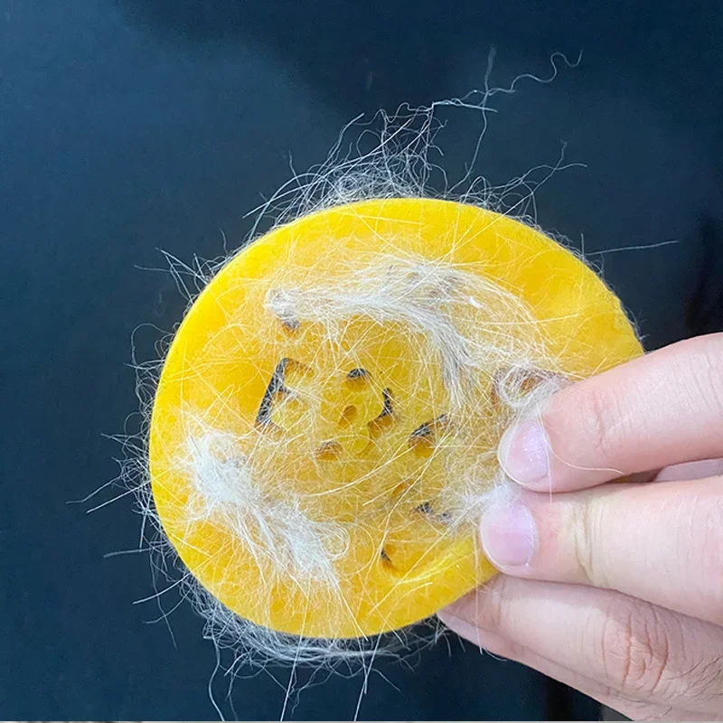 Cute Pet Hair Remover Laundry Washing Machine Catcher Reusable Pet Fur Lint Dog Hair Catchers Laundry Ball Bathroom Cleaning pet hair remover