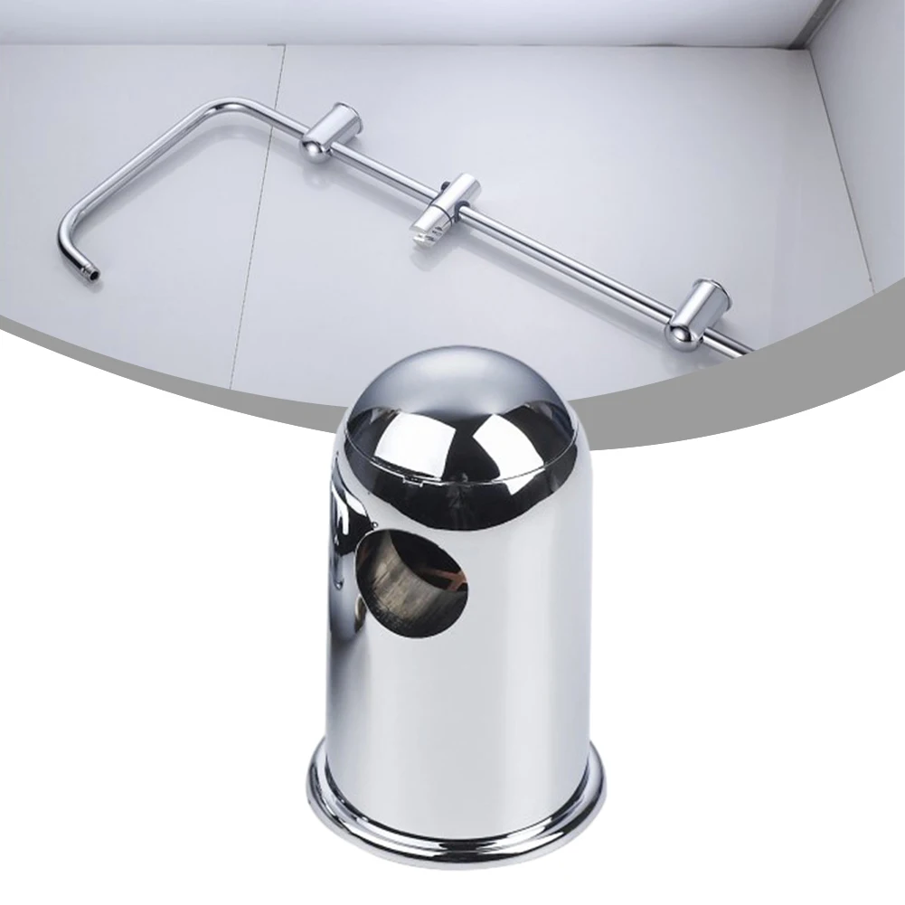 1pc 22mm Hole Shower Seat Wall Bracket ABS Wall Lift Rod Bracket For Shower Faucet Home Bathroom Toilet Accessories