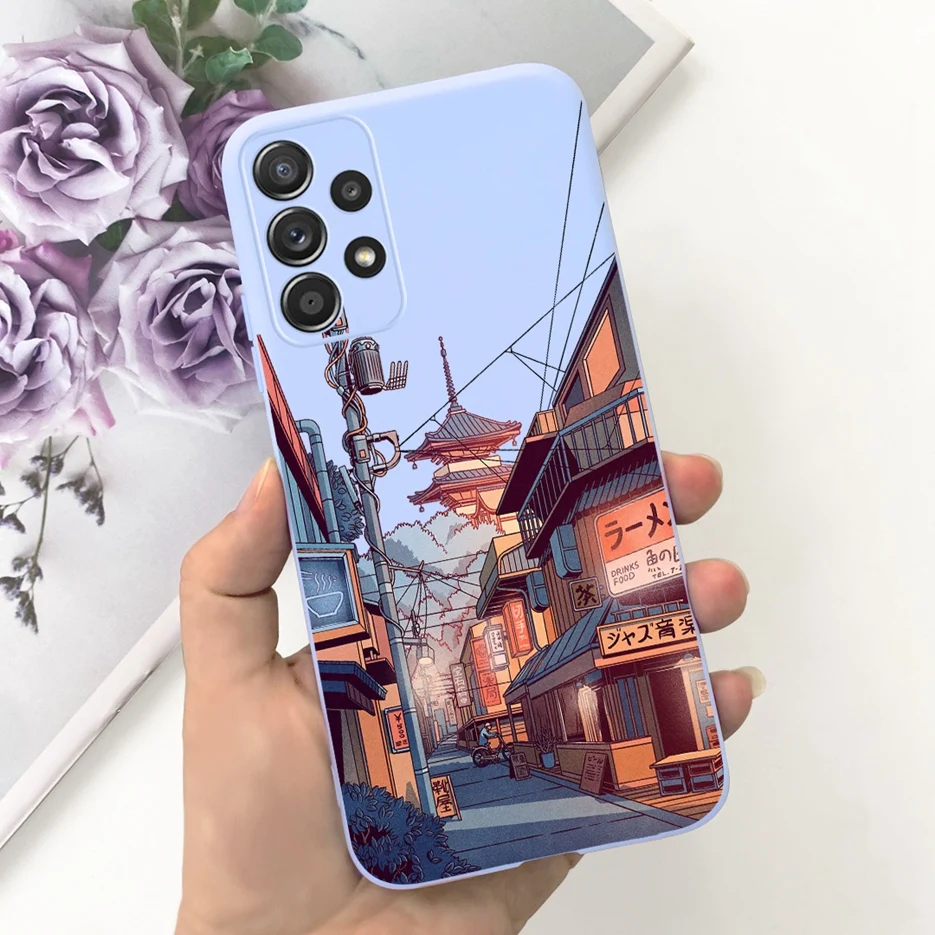 Cute Cartoon Shockproof Soft TPU Phone Case in Pastel Design