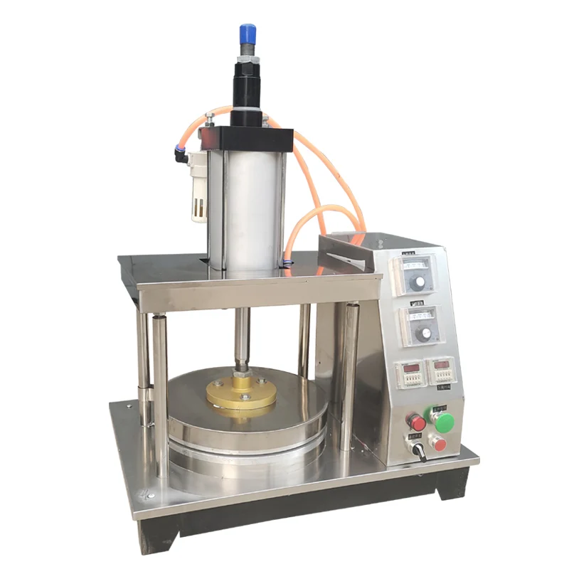 

Commercial Pneumatic Rice Cake Dough Pressing Machine Pancake Flattening Machine Pizza Dough Pressing Machine