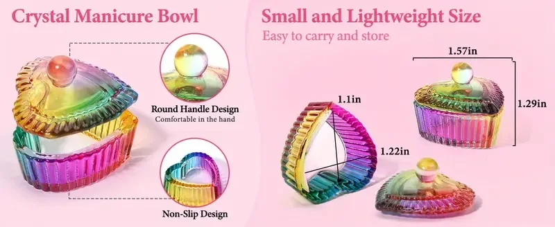 Acrylic Nail Brushes and Dappen Dish Set