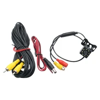 Wide Angle HD Car Rearview Camera Rear View Video Vehicle Camera Backup Reverse Camera 4/8/12 LED Night Vision Parking Camera - Image 4