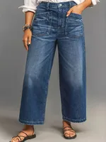 XL-5XL Plus Size Jeans Women Elastic High Waist Long Pants Autumn Winter Fashion Print Big Size 3XL Oversize Office Lady Trouser