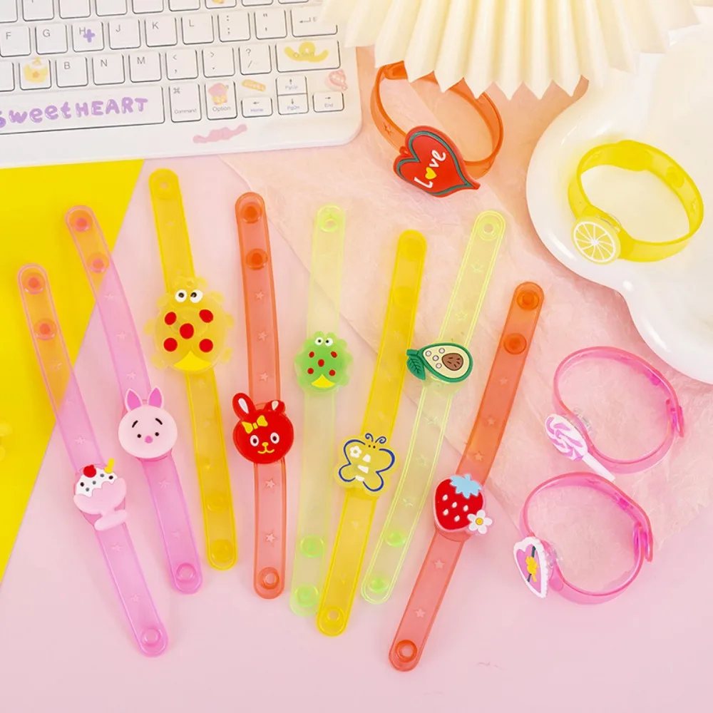 Children Toys Watch Cartoon Light Up Bracelet Glitter Gifts Party Decorations Glow-in-the-dark Props