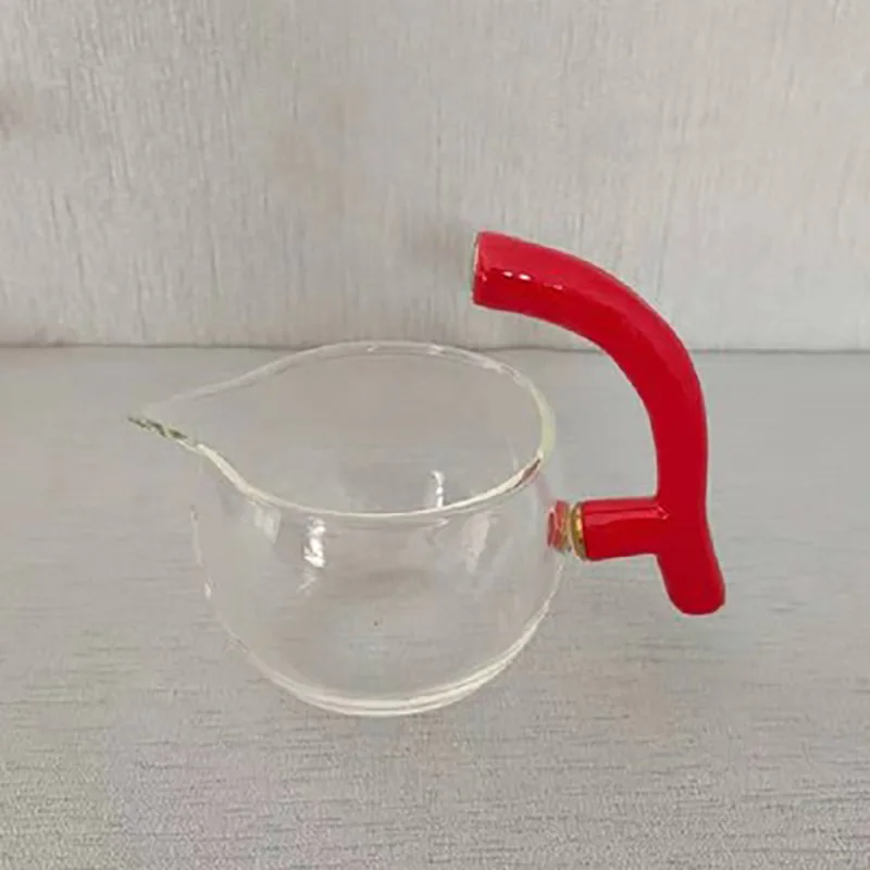 Glass Tea Set with Magnetic Water Diversion, Rotating Cover Bowl, Semi Automatic Tea Maker, Lazy Teapot