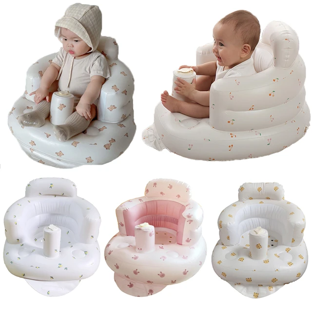 Baby Seat Multifunctional Sofa Inflatable Resting Armchair Baby Sofa Kid  Seat Infant Baby Feeding Chair Bathing