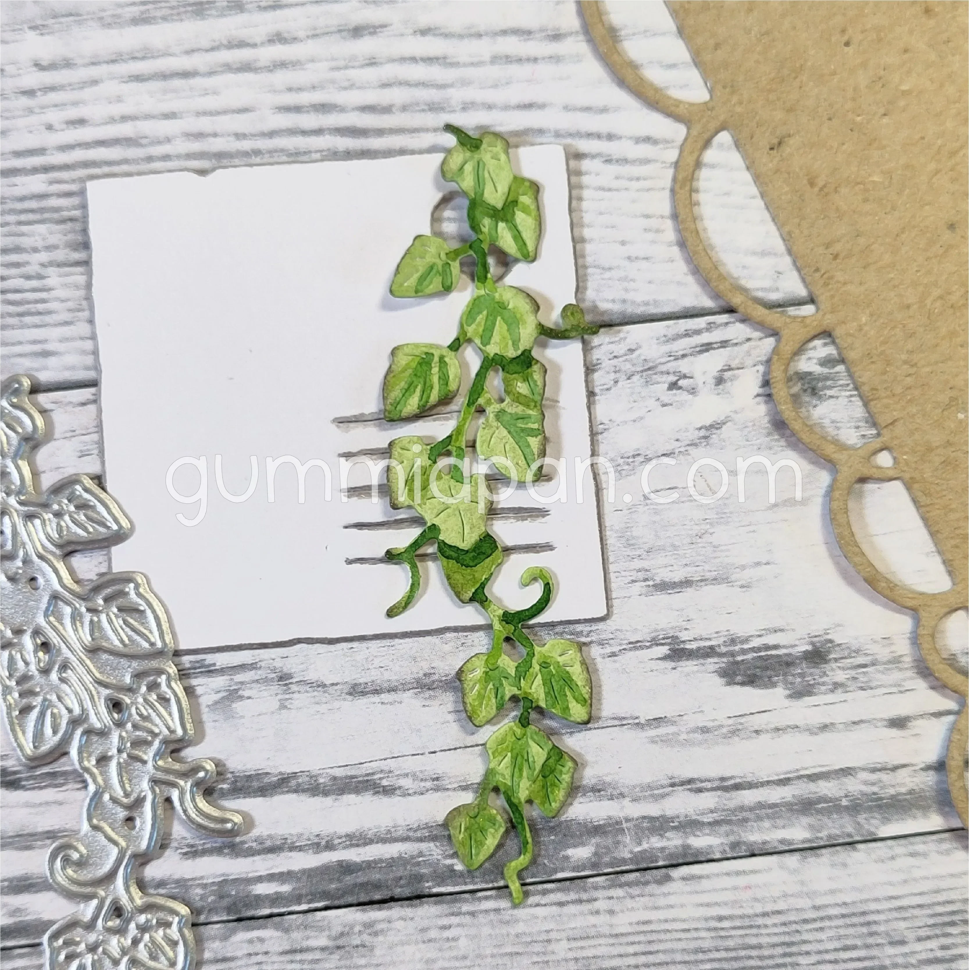 Stairs and Balloons Green Leaves Metal Cutting Dies Scrapbook Diary Decoration Stencil Embossing Template DIY Greeting Card