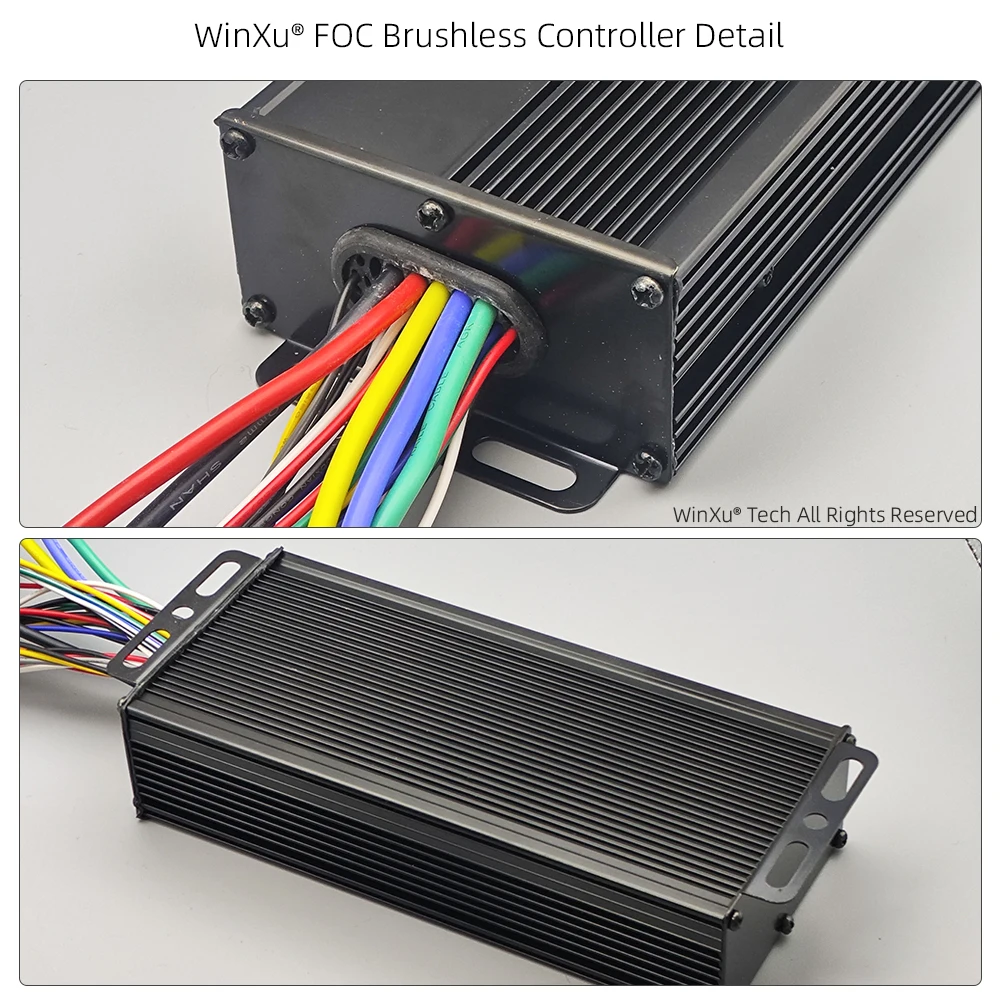1000W 1200W 1500W 2000W 40A 브러시리스 모터 드라이버 사인파 컨트롤러 36V 48V 52V 60V SW900 LCD 전기 자전거/스쿠터용