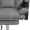 Vinsetto Vibration Massage Office Chair with Heat, Footrest, Gray 6