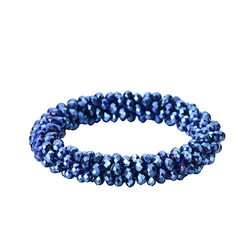 Bohemian Crystal Beaded Stretch Bracelet for Women - Vintage Boho Party Jewelry (New Color)