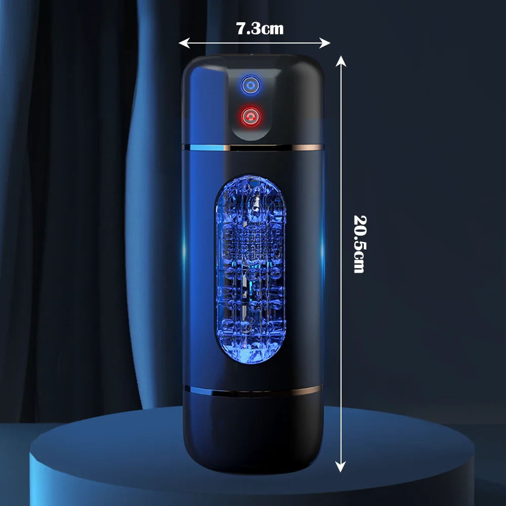 Automatic Male Masturbation Cup Intelligent Voice Men's Masturbator Pocket Pussy Penis Training Vibrator Sex Toy Joinjjtoy