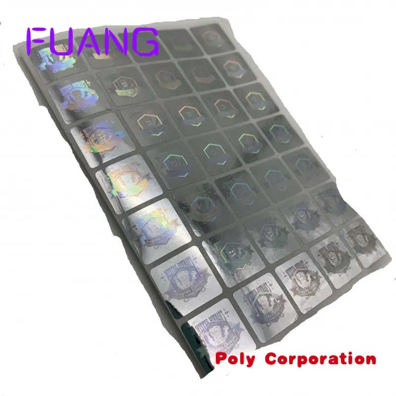 Custom  Custom printer machine made hologram sticker label printing wholese