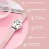 Hearkent English Talking Watch Fashion Nylon Strap Women Quartz Watch with  Alarm Clock Hourly Chime Voice Blind Wrist Watches 4