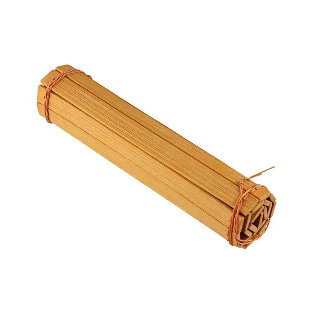 Creative Writable Blank Bamboo Simple Multifunctional Ancient Style Calligraphy Practice Bamboo Book Smooth Surface