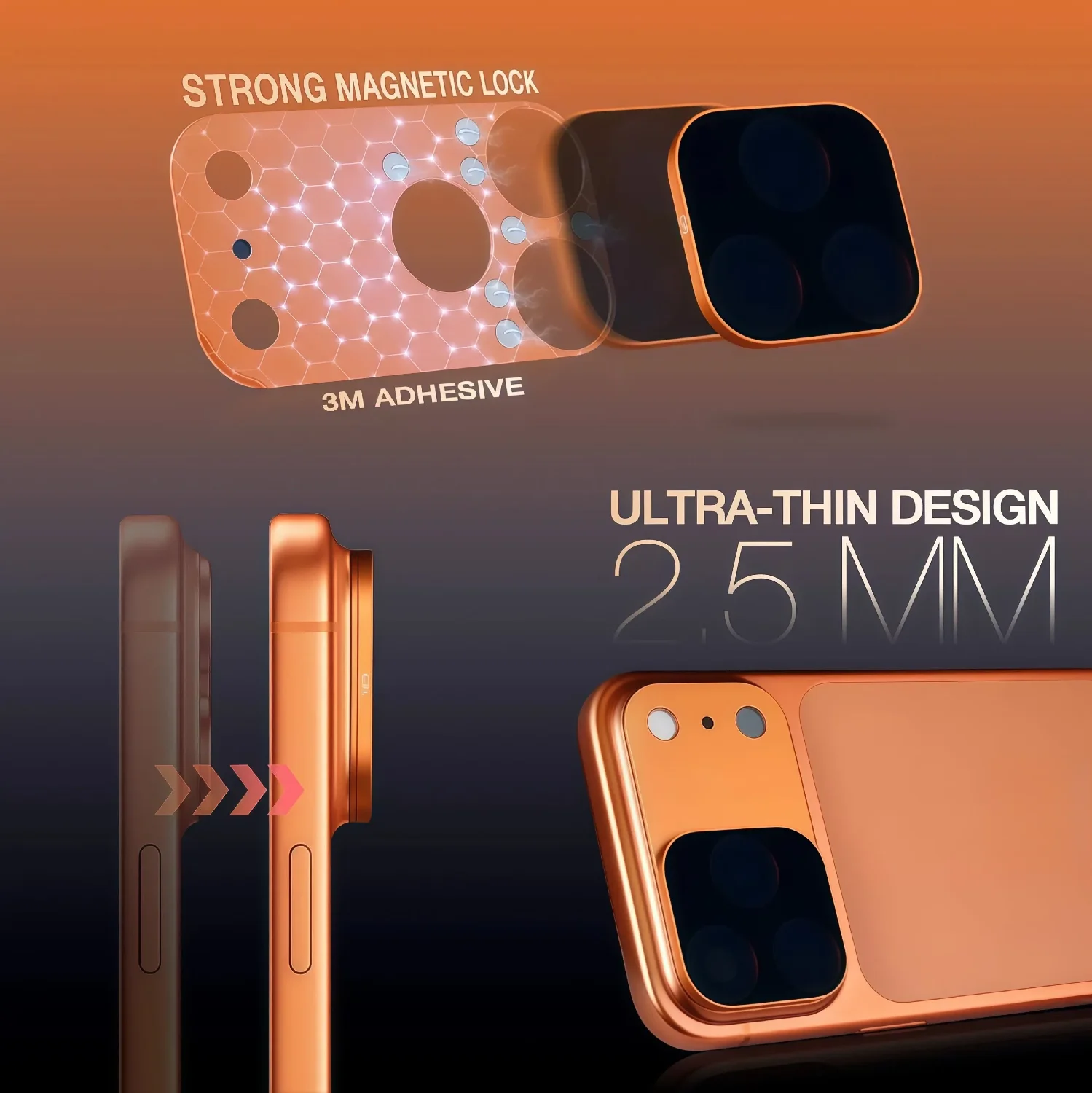 Universal Anti-Glare Magnetic Armor Screen Protector with AR Technology