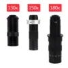 Magnification Adjustable 180X 150X 130X Zoom C Mount Lens 0.7X~4.5X Magnification For HDMI USB Industry Video Microscope Camera 1