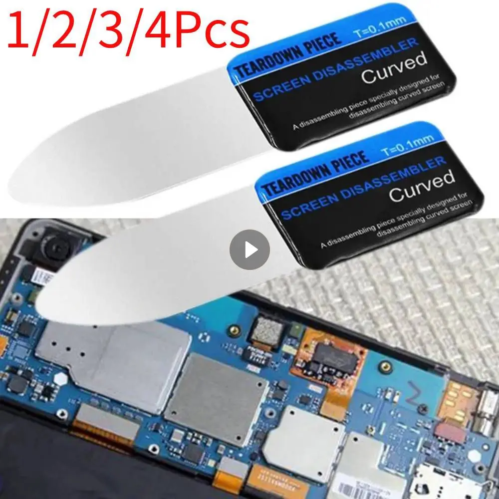 

1-4Pcs Pry Knife LCD Screen Tool Stainless Steel Card LCD Screen Opening Tool Mobile Phone Disassemble Repair Smartphone Repair