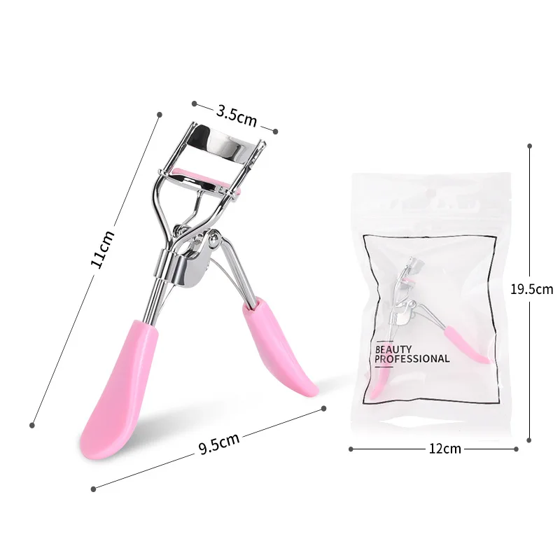 Wide-Angle Partial Lash Curler, Makeup Tools, Makeup Curler, Rubber Pad, Fake False Eyelashes, Aid Styling for Beginners