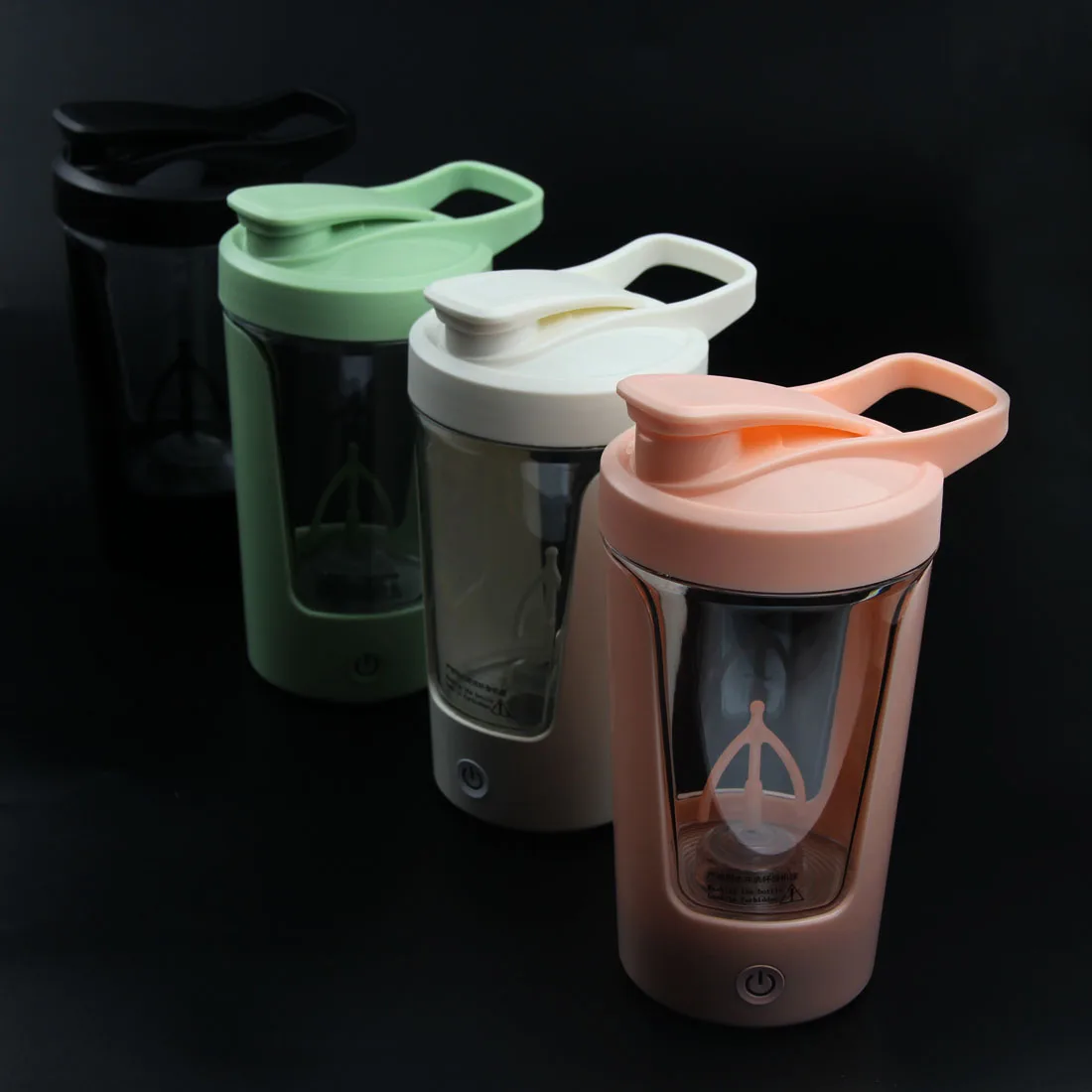 450ml Blenders Cup Portable Protein Powder Shaker Bottle Fitness Sports Mug Nutrition Shakers Cup Body Exercise Mixing Cup 2