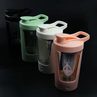 450ml Blenders Cup Portable Protein Powder Shaker Bottle Fitness Sports Mug Nutrition Shakers Cup Body Exercise Mixing Cup 2