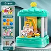 Kids Clip Doll Claw Machine Toys Girls Coin Operated DIY Music Doll Grabber Automatic Machine Children's Toy Birthday Gifts 6