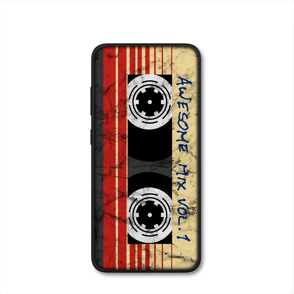 Vintage Retro Cassette Tape Soft Phone Case Cover