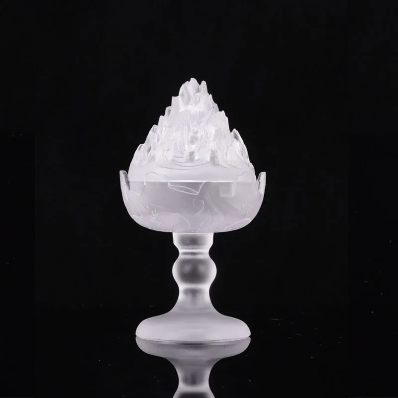 Handmade Glazed Incense Burner - Boshan Censer for Sandalwood & Agarwood, Tea Ceremony Altar, Buddha Wall Decor,