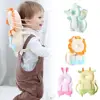 Cotton Baby Head Protection Cushion Adjust Strap Soft Toddlers Backpack Pillow Reduce Fall Shock Safety Back Cushion Baby 1