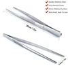 Colorful 8/12-Inch Kitchen Tongs, Stainless Steel Culinary Precision Tweezer Cooking Tongs for BBQ, Food Styling & Baking Decor 2