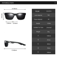 VIAHDA Nouvelles lunettes de soleil polarisées pour hommes, pour la pêche et l'escalade, UV400, lunettes de course, de ski et de conduite pour femmes 3