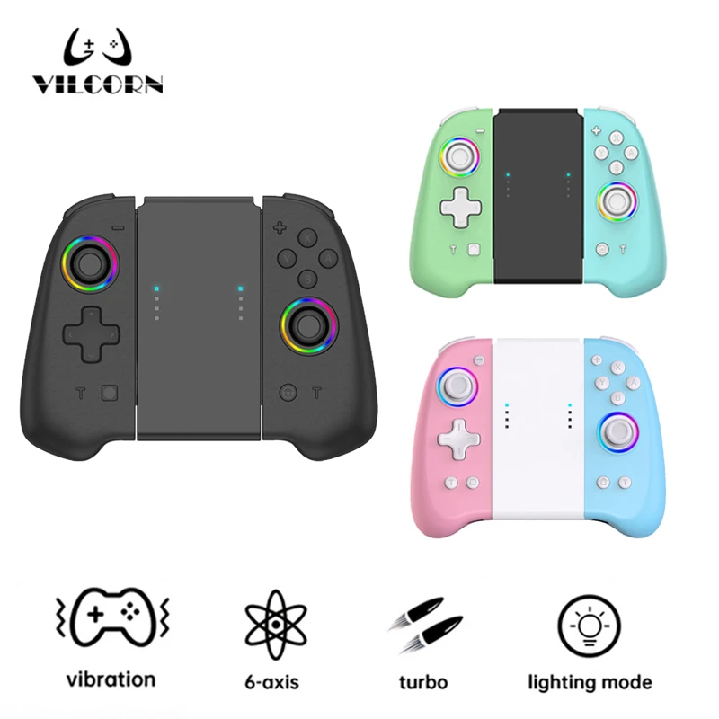 Wireless Joypad Controller Compatible For Joy Con Nintendo Switch Oled/lite  (l/r) Gamepad With Wake-up - Gamepads - AliExpress