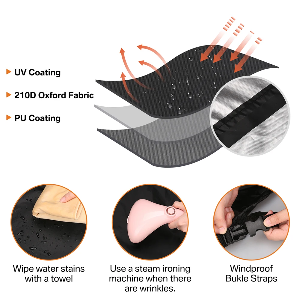 Waterproof Outdoor Sun Lounger Protective Cover