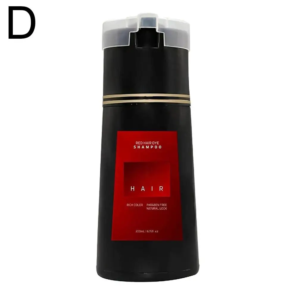 Revitalizing Black Hair Dye Shampoo - Instant Semi-Permanent Color Solution