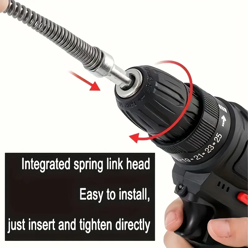 Electric Drain Cleaner Heavy-Duty Electric Drain Cleaner Spring Tube Dredger Household Plumbing Unclogs Toilets Sinks Kitchen Bathroom Cleaning Tools