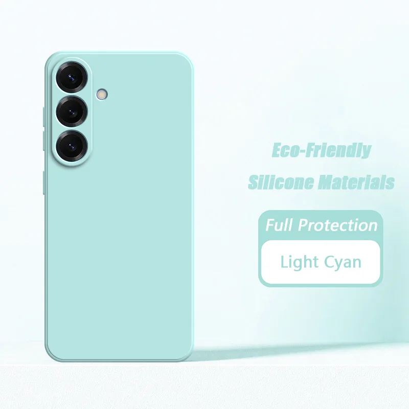 Slim Upgraded Liquid Silicone Soft Case Cover