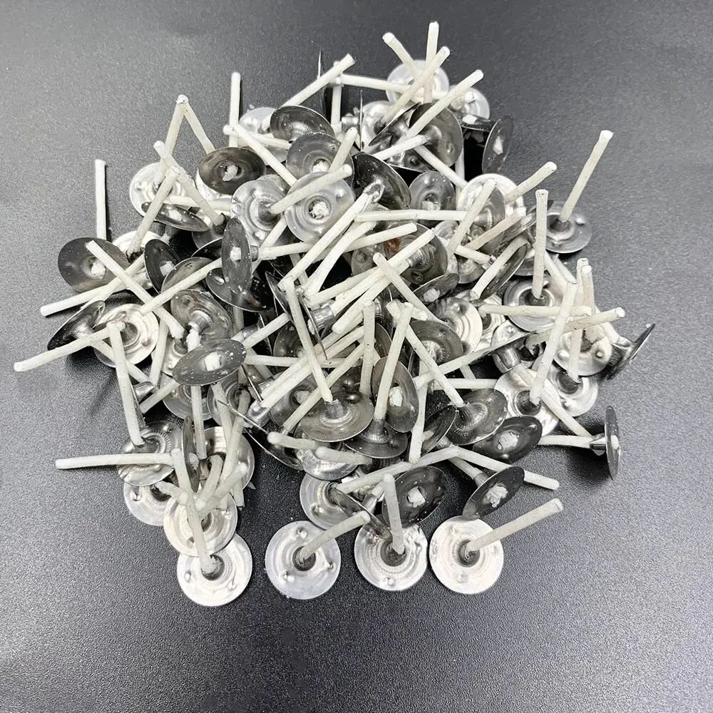 100Pcs/set Candle Wicks Smokeless Wax Pure Paraffin Core 2.5/9/15/20cm DIY Candle Making Pre-waxed Wicks For Party Supplies candle wicks candle wick