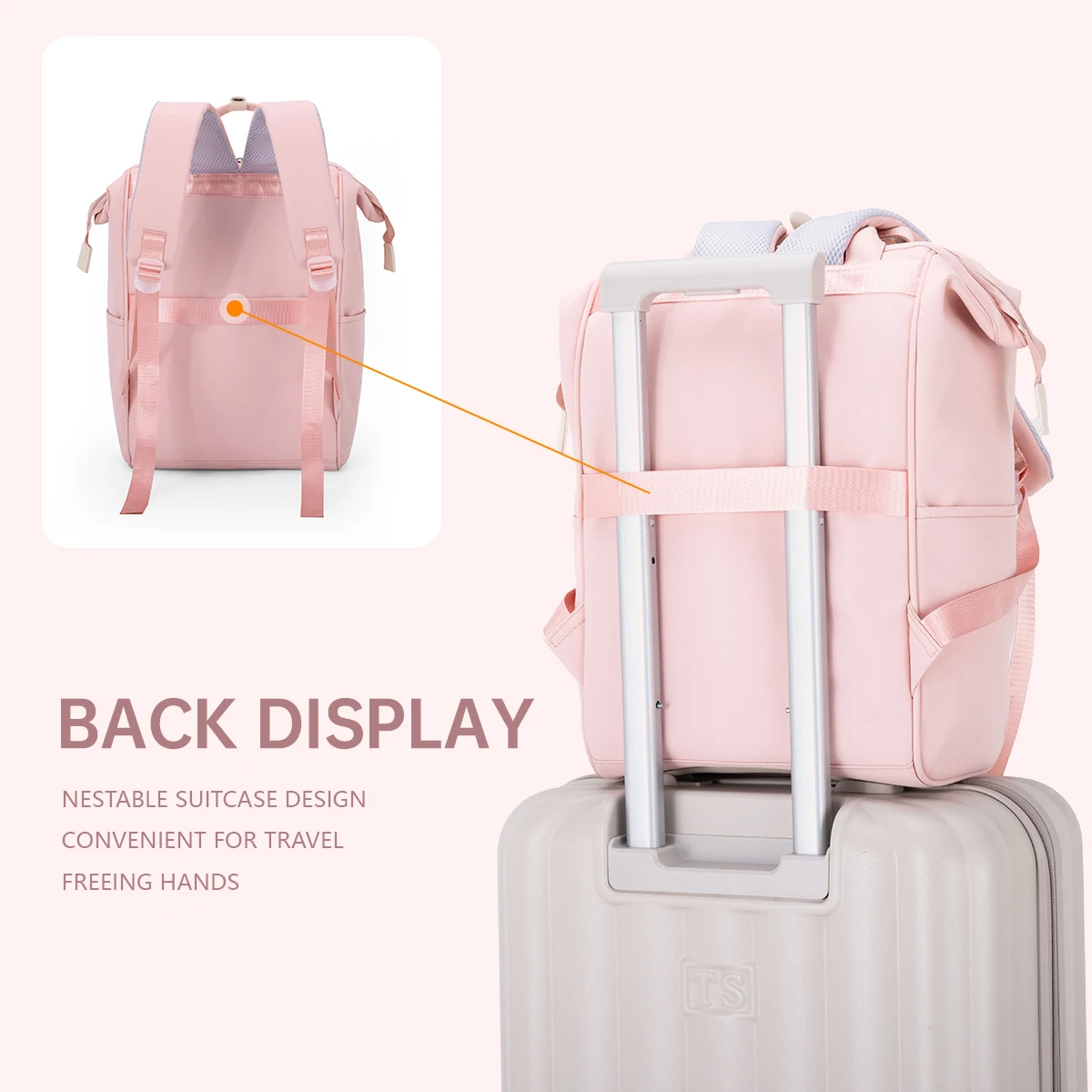Schoolbags for Female High School Students, Junior High School Students, Middle School Students, Large-Capacity Load-Reducing Spine-Protecting Waterproof Backpacks for Primary School Students in Grades 3-6