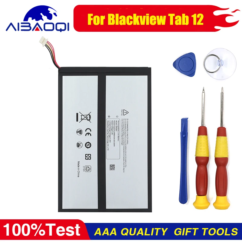 

Brand New Original For Blackview Tab 12 Mobile Phone Battery High Capacity 6580mAh Replacement Batteries