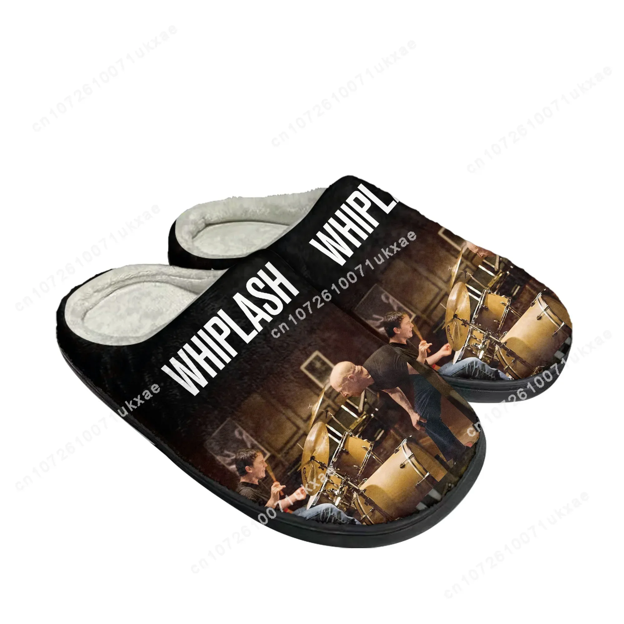 whiplash movie Home Cotton Slippers Mens Womens drummer Plush Bedroom Casual Keep Warm Shoes Thermal Indoor Slipper Custom Shoe